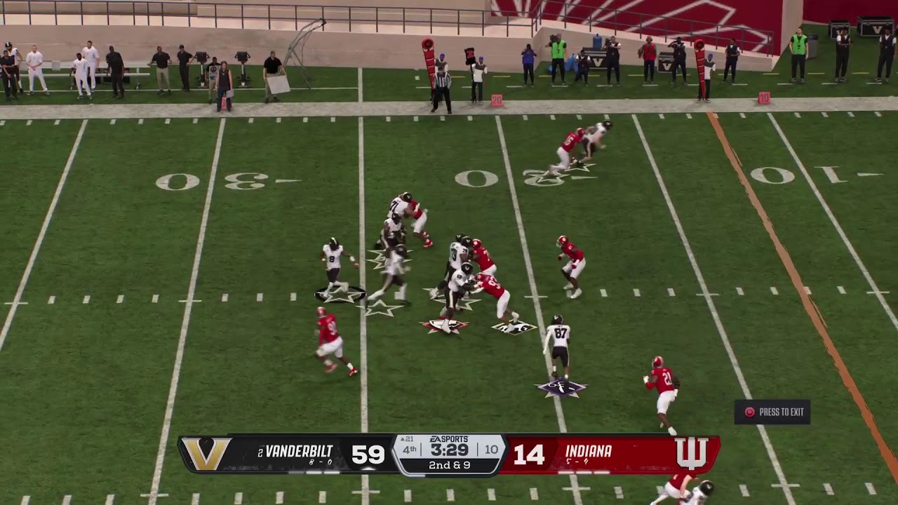 CFB26 KINETIKCFB G5 SIM League Vanderbilt Commodores at Indiana Hoosiers