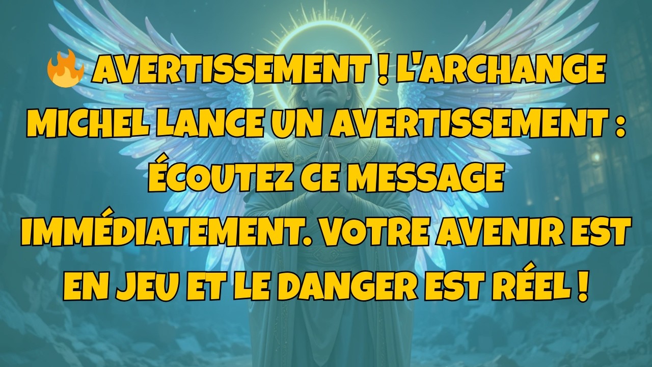 🔥 AVERTISSEMENT ! L'ARCHANGE MICHEL LANCE UN AVERTISSEMENT : ÉCOUTEZ CE...
