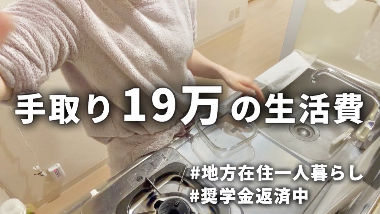 【手取り19万円】生活費の内訳公開| 1月家計簿 | アラサー【一人暮らし】