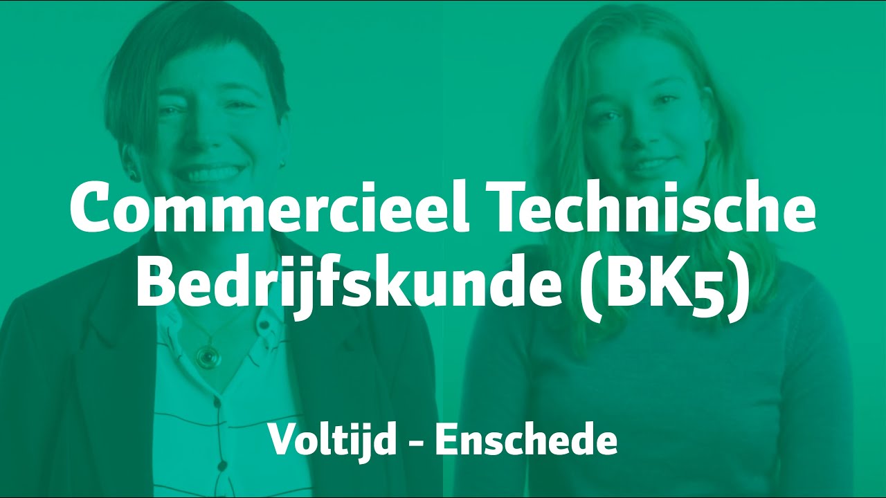 Commercieel Technische Bedrijfskunde (BK5) | Hogeschool Saxion
