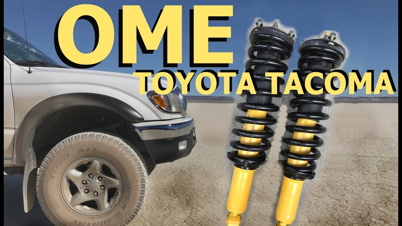 Toyota Tacoma Front Strut/Spring Replacement  - OME Nitrochargers - Budget Overland Build