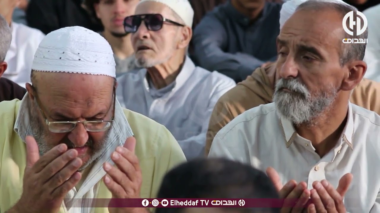 كاميرا الهداف ترصد لكم أجواء صلاة العيد بولاية مستغانم