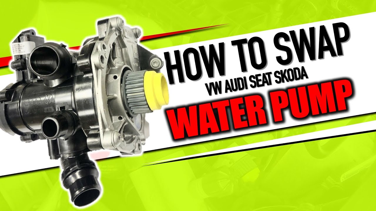 How To Replace TSI TFSI Water Pump VW Audi EA888 Gen 3