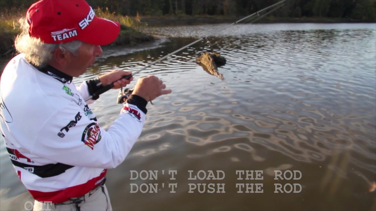 Pitching with a Spinning Rod - National Bass Guide Service