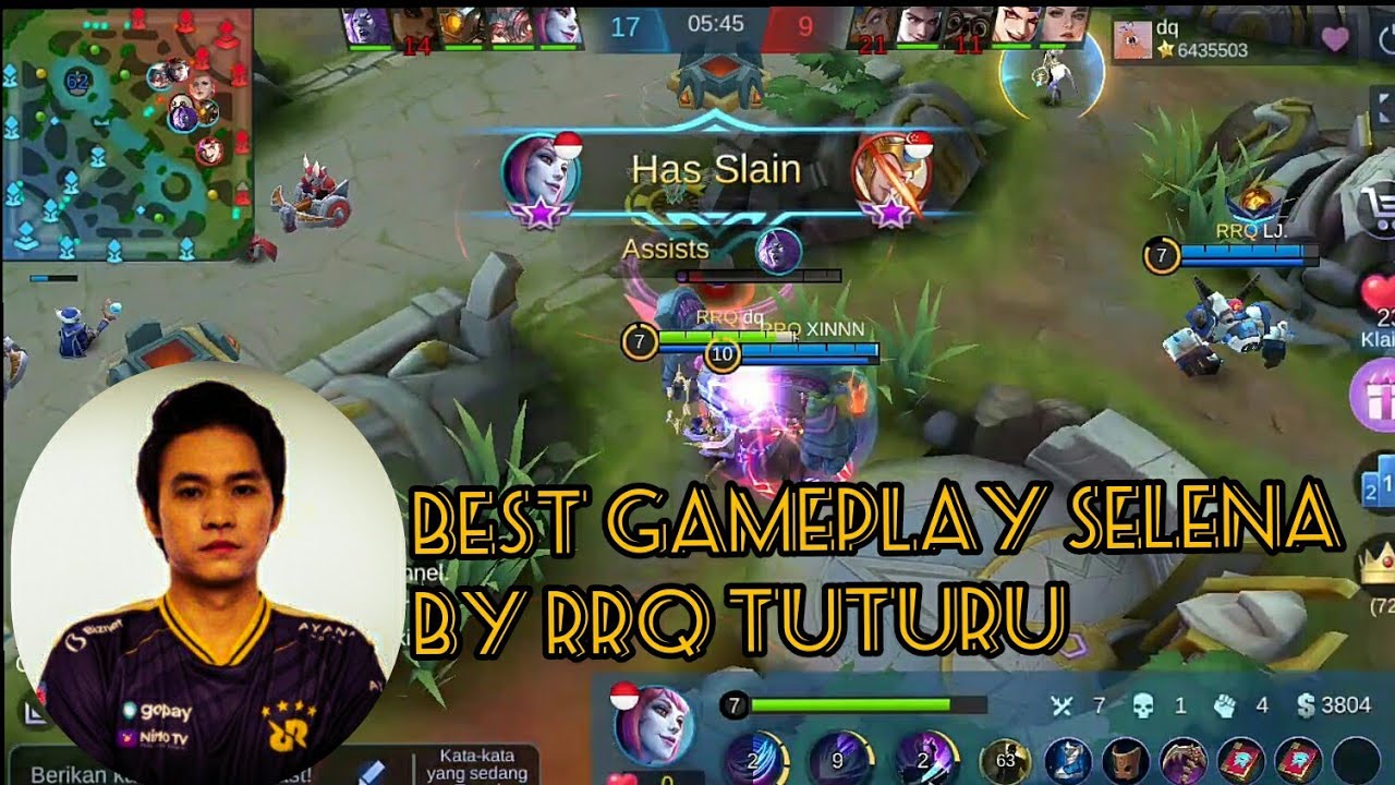 FULL RRQ SQUAD, RRQ TUTURU SELENA GAMEPLAY MENGGILA #RRQ #RRQTUTURU