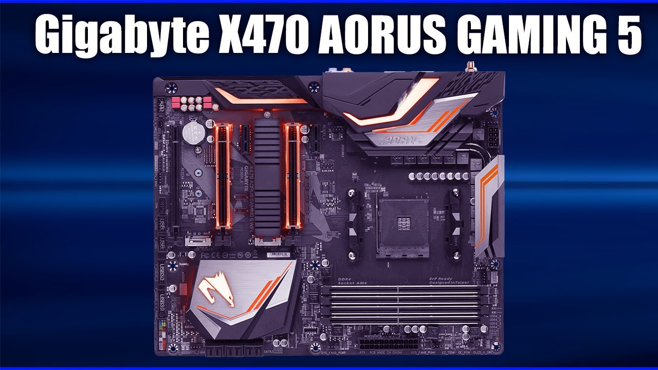 Материнская плата Gigabyte X470 AORUS GAMING 5 WIFI
