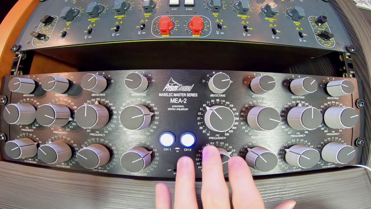 High Five Mastering - Predstavenie ekvalizéru Prism Sound Maselec MEA-2