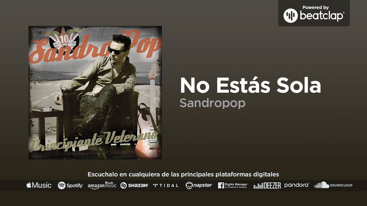 Sandropop - No Est&aacute;s Sola