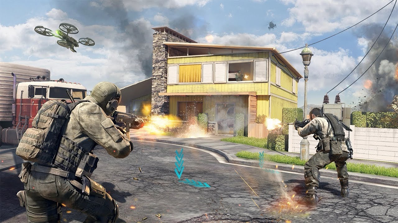 Jugando COD MOBILE para no perder nivel 