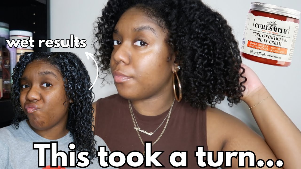 I FINALLY Tried Curlsmith and Um...| Conditioning Curl Oil in Cream