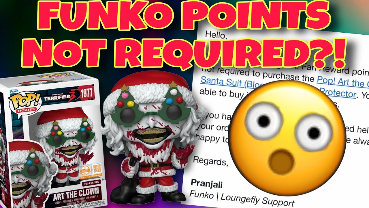 Для покупки фигурки Арта Клоуна (лимитированная серия 750) баллы Funko не требуются | Funko Pop