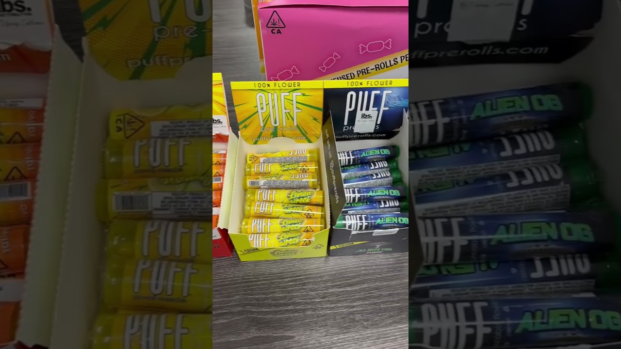 Puff Pre-rolls do strain specific ￼
