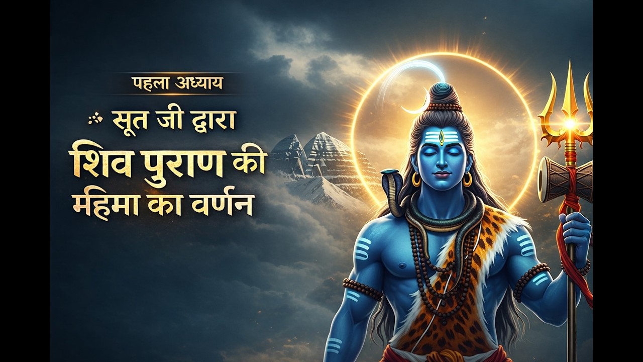 जब ऋषियों ने पूछा… पहला अध्याय | सूत जी द्वारा शिव पुराण की महिमा