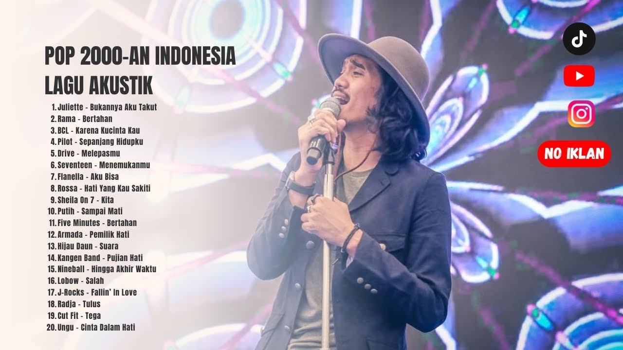 LAGU NOSTALGIA AKUSTIK POP 2000-AN INDONESIA HITS BUAT SANTAI & KERJA | Playlist Full Album Kenangan