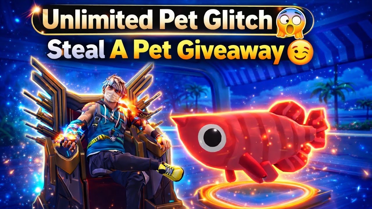 😱Unlimited Pet Glitch😱 | 😱Unlimited Arapaima😱| Steal A Pet Giveaway #stealapetlive #stealapetff #ff 