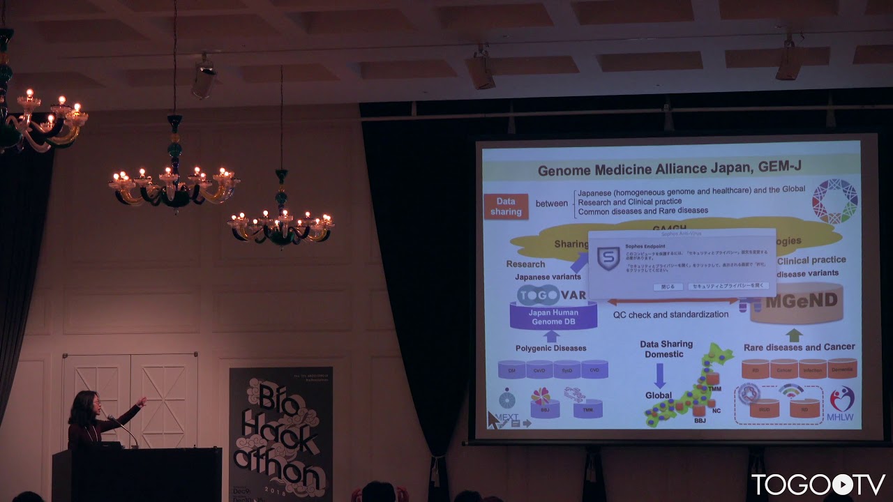Genome Medicine Alliance Japan (GEM-J): a proposal for GA4GH driver projects @ BioHackathon2018