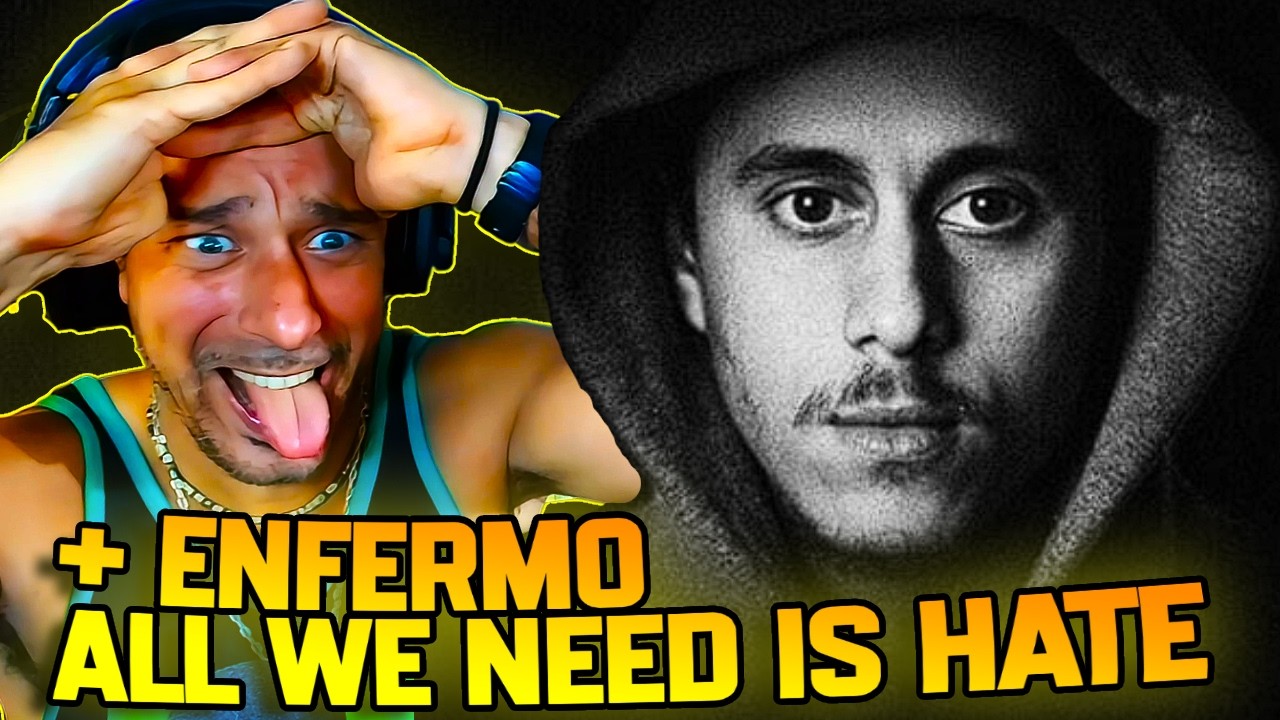 CANSERBERO – ALL WE NEED IS HATE / ENFERMO🔥 🇻🇪 | 🇦🇷 Reacción EN VIVO