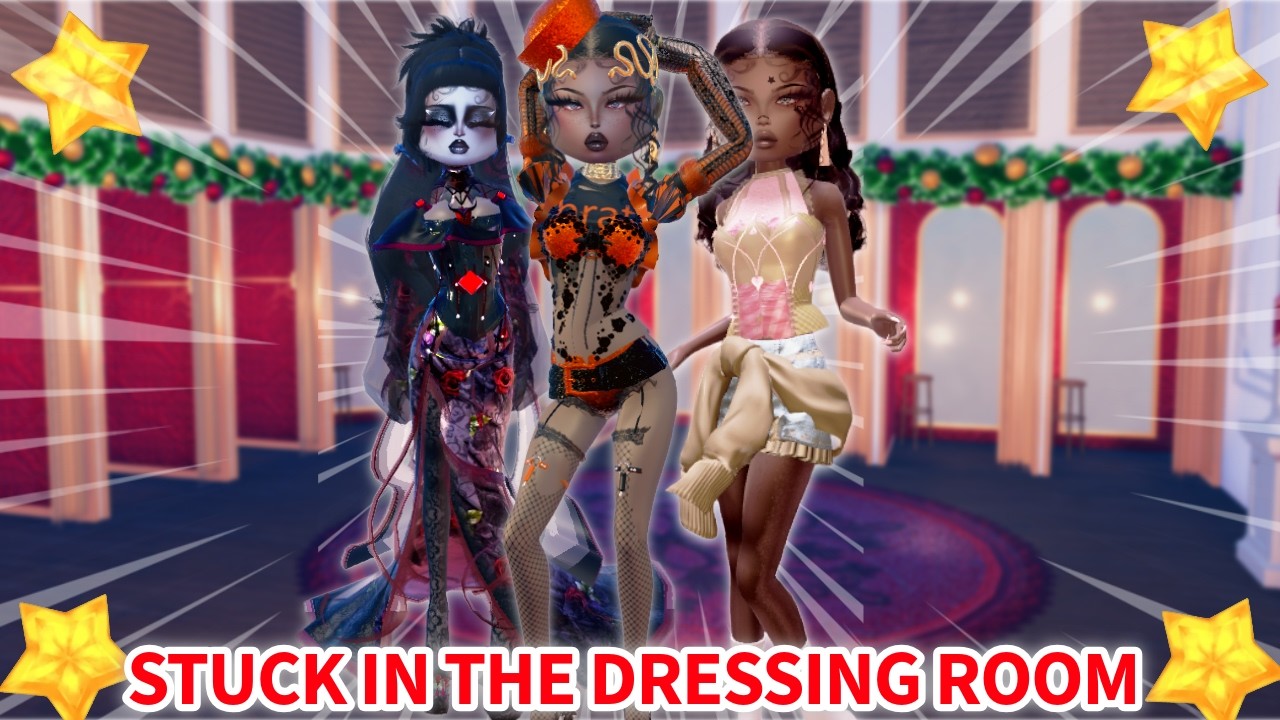 I Can’t Leave the Dressing Room Challenge! (Dress to Impress) #dti #roblox #robloxdti #challenge