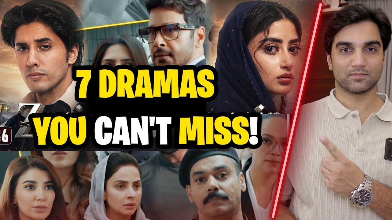 10 Pakistani Dramas You SHOULD NOT SKIP! 🔥 | 2025-2026 MUST WATCH