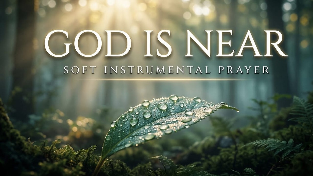 GOD IS NEAR | Soaking Worship Instrumental For Prayer & Devotion | 1 Hour Peaceful Ambient