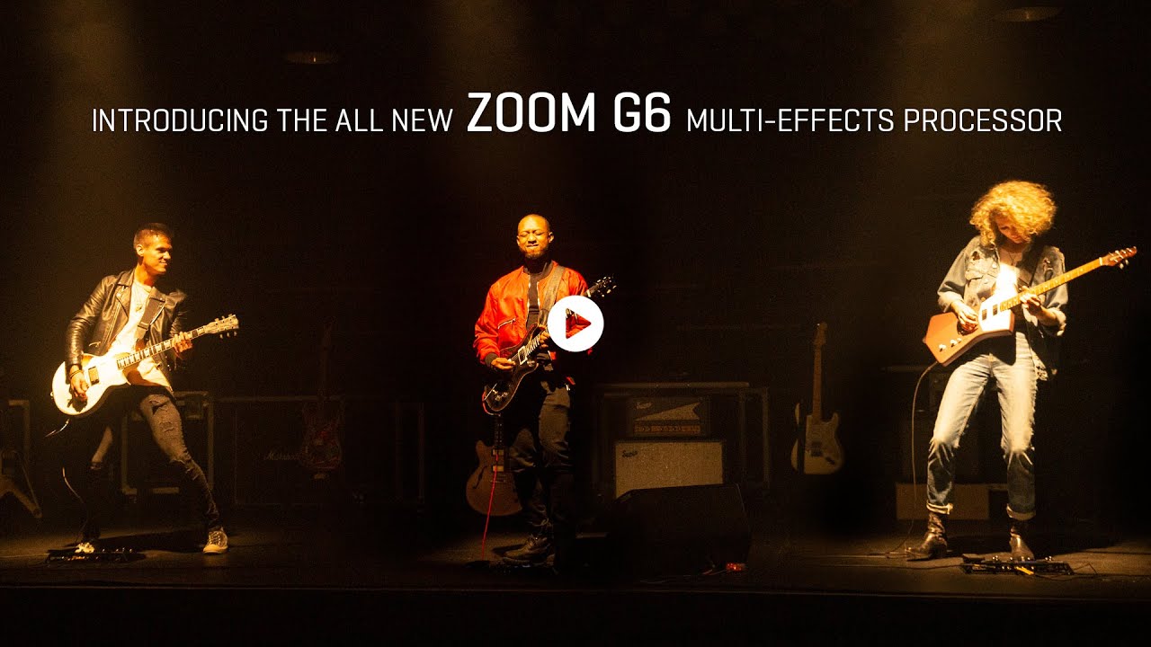 Zoom G6 Product Video