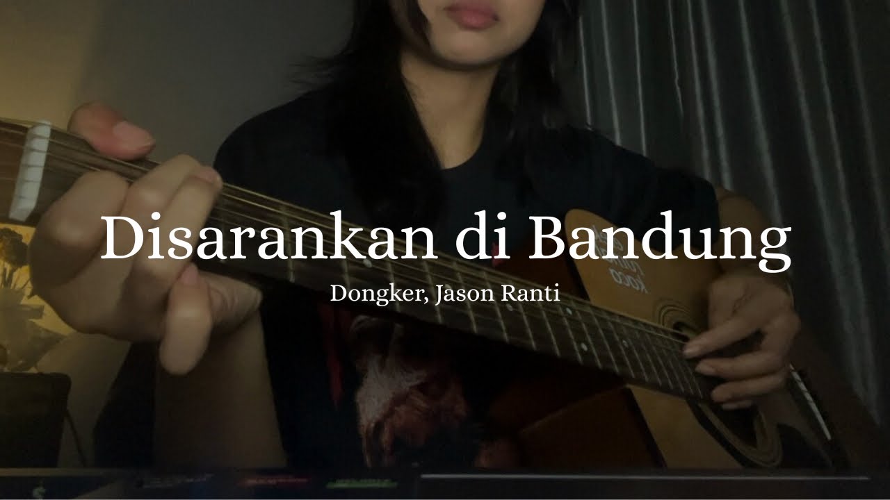 Disarankan di Bandung - Dongker, Jason Ranti (Cover)
