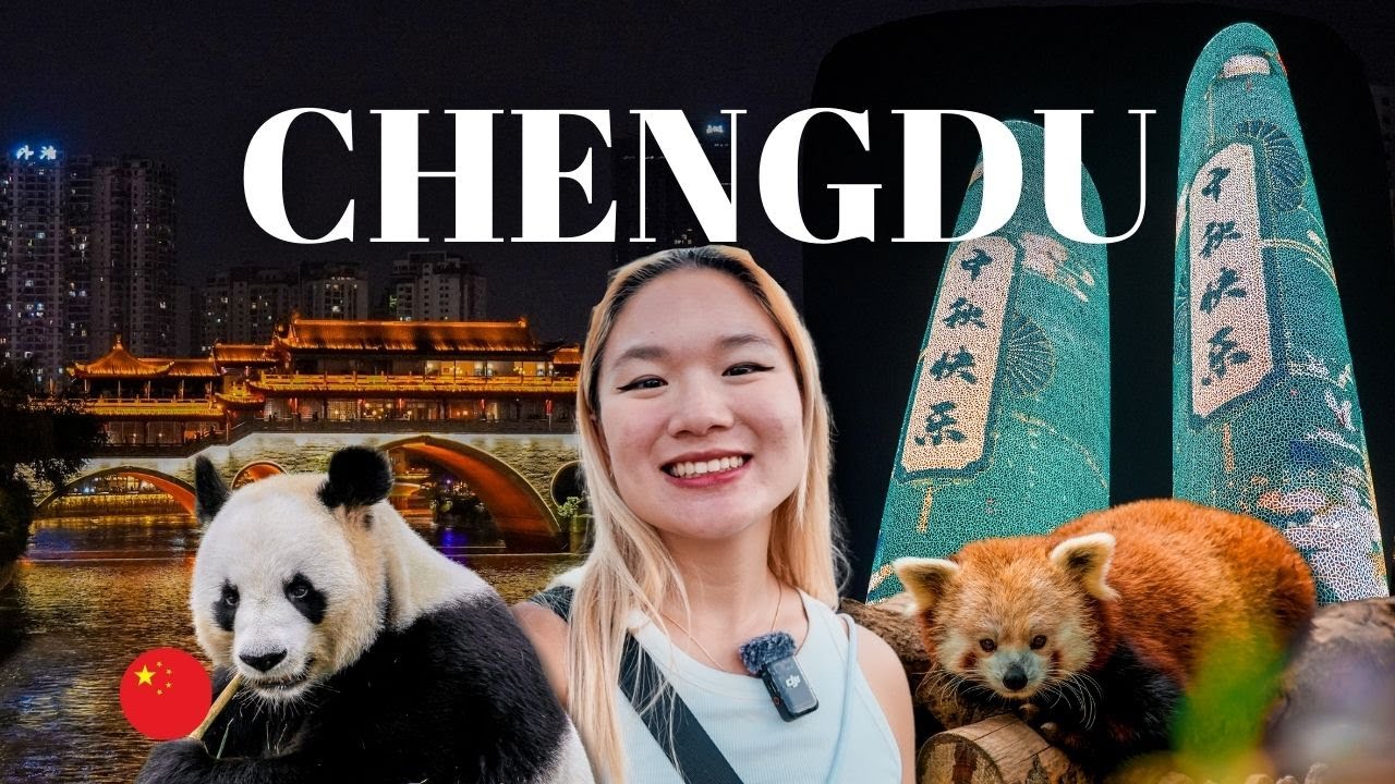 Chengdu Itinerary: Shopping, Eating and Panda | China Travel Vlog 🇨🇳
