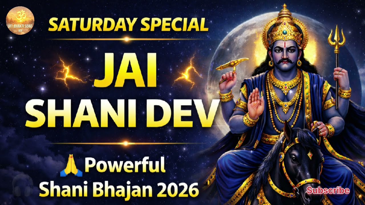 शनिवार स्पेशल शनि देव भजन | जय शनि देव दाता | Shani Dev Bhajan | Powerful Saturday Bhakti Song