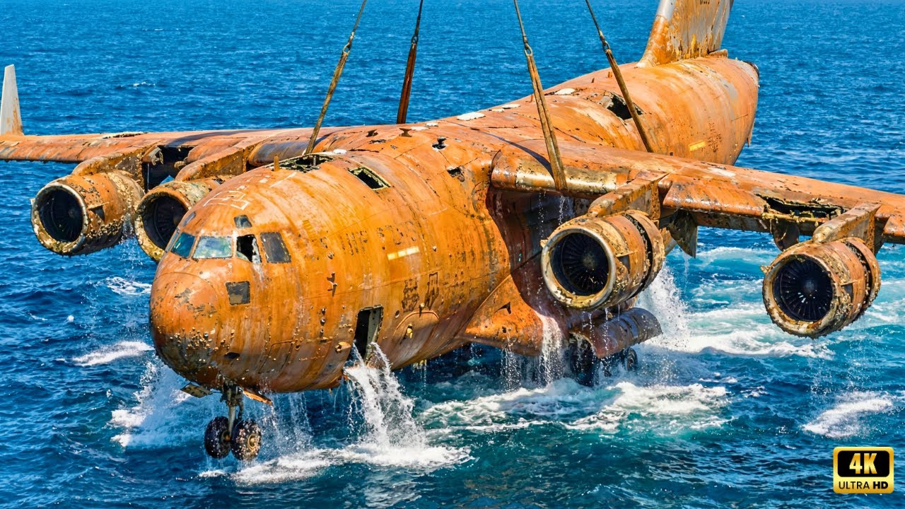 Salvaging & Restoring: The 50-Year Journey of a Lost C-17 Globemaster III from the Atlantic Abyssata