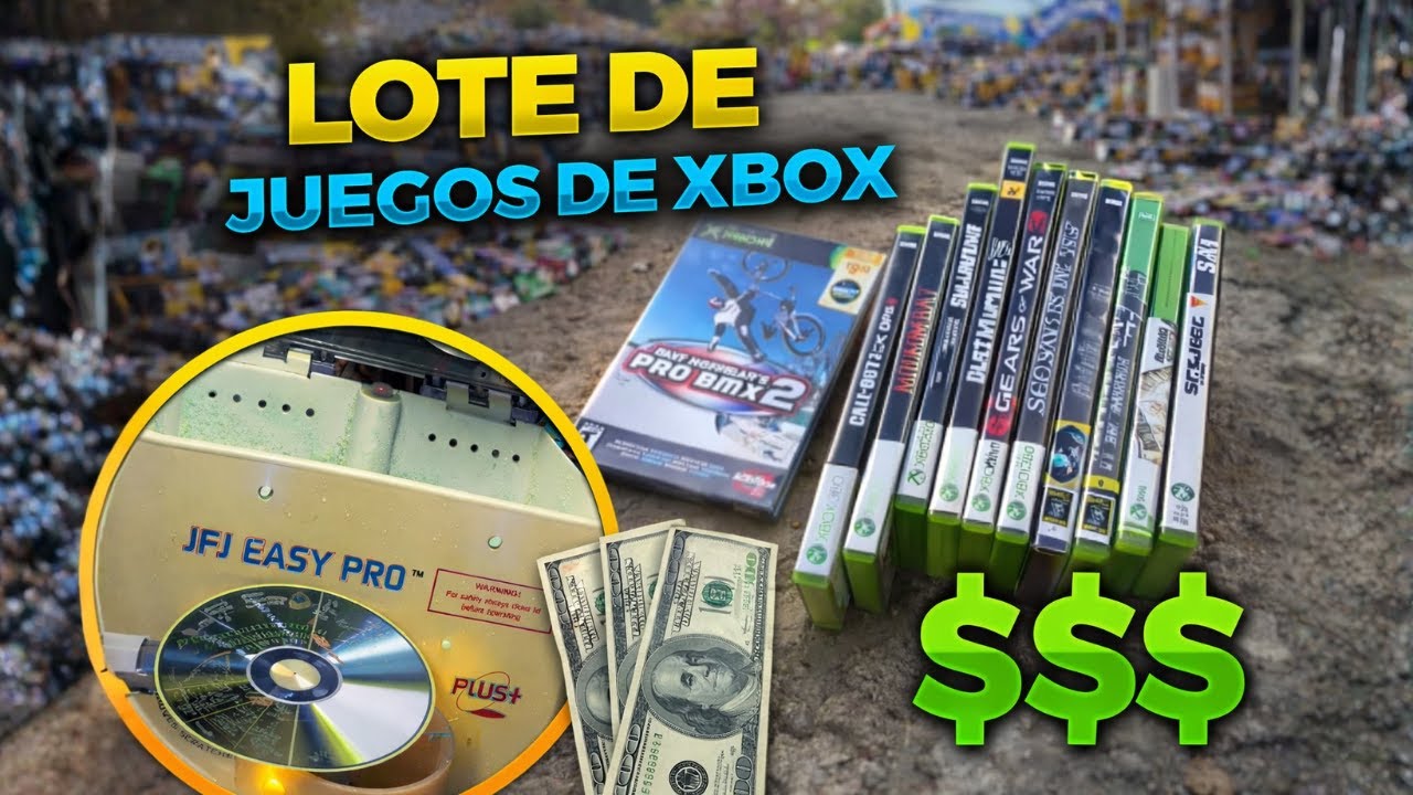 Compré un LOTE de juegos de XBOX por solo $1,300 pesos 🎮💸¿Fue ganga o me estafaron otra vez? 😅