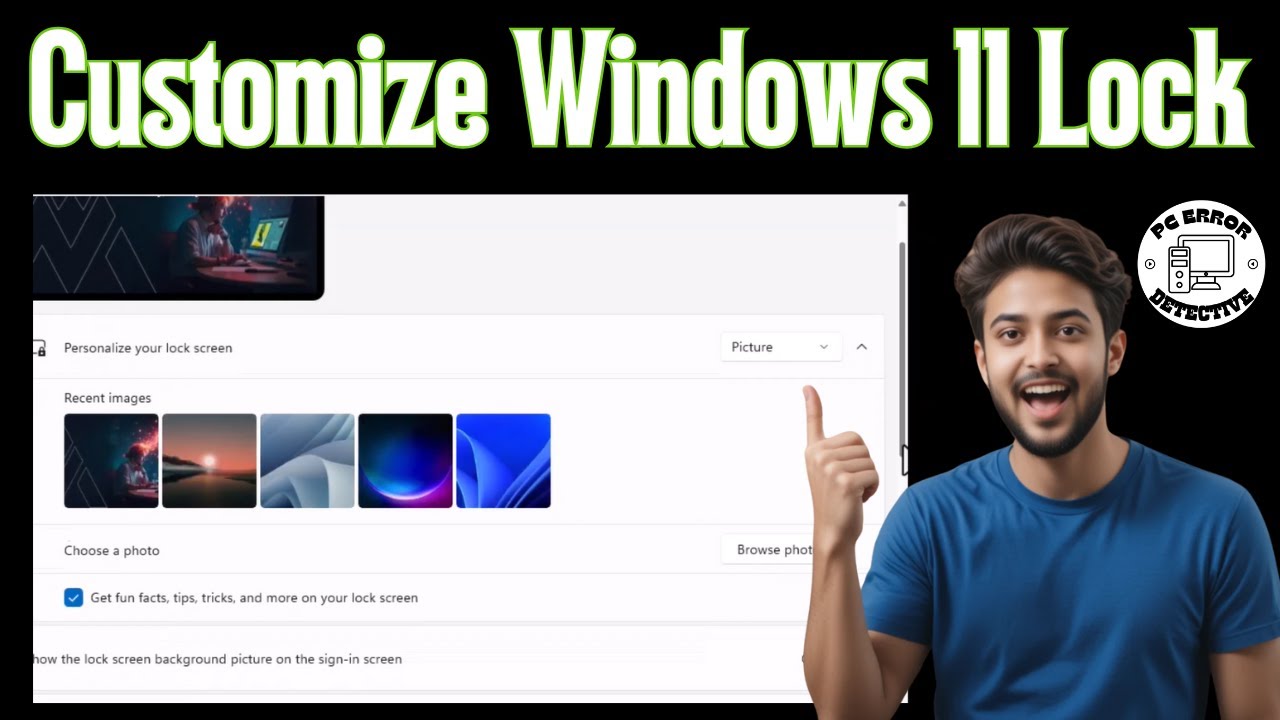Как изменить экран блокировки в Windows 11 | Настройка ПК (2026)