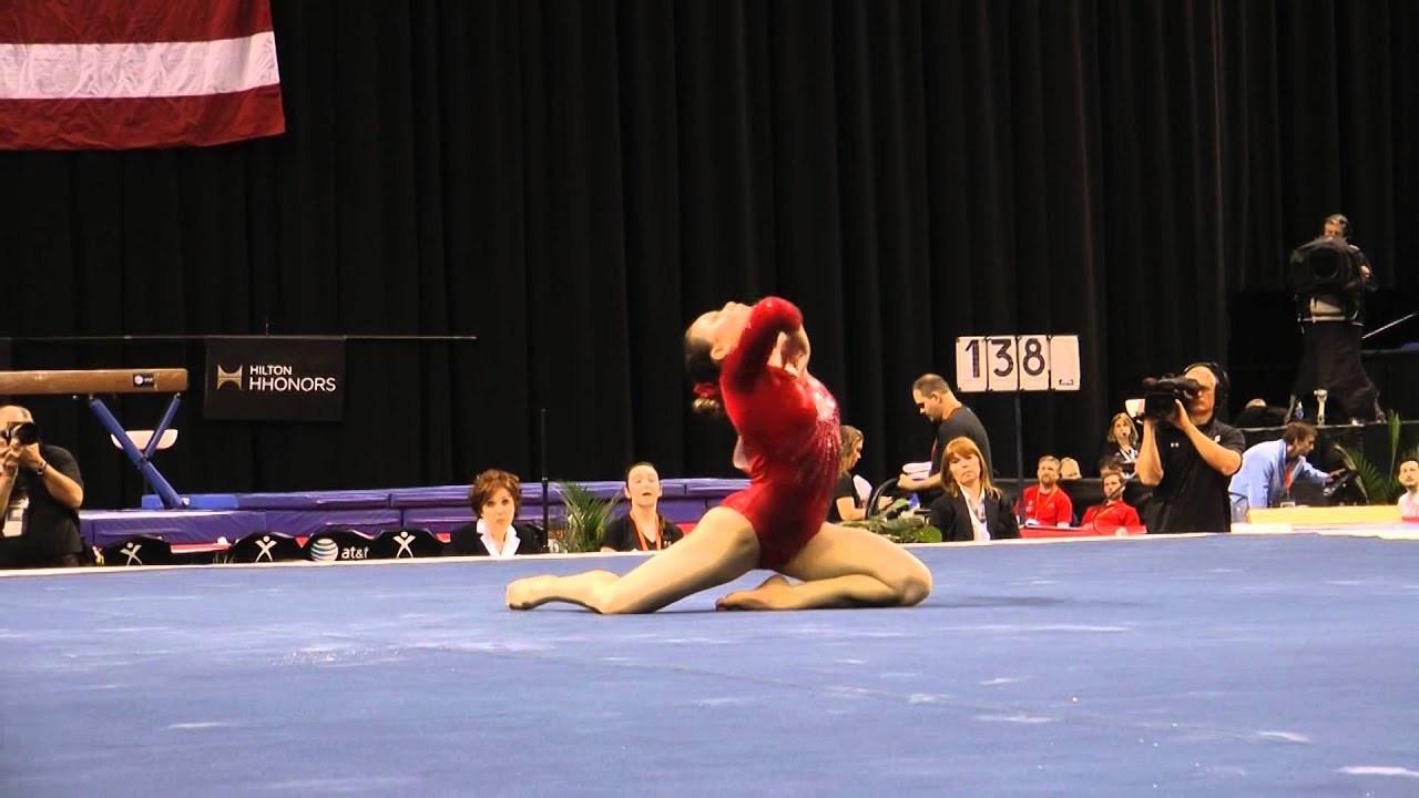 Victoria Moors - Floor Exercise - 2014 AT&T American Cup