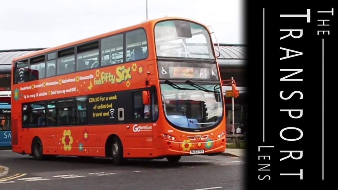 Go North East Buses in Sunderland  - July 2016