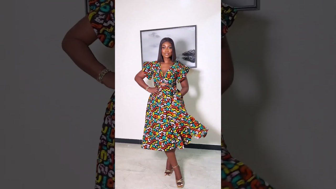 Ankara Baddie: Chic Tiwa Dress