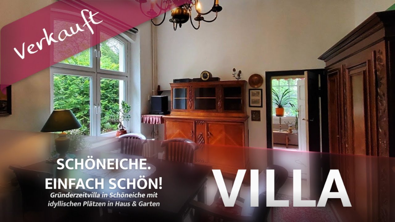Villa in Sch&ouml;neiche bei Berlin, stilvoll mit idyllischem Garten | #Verkauft &uuml;ber MICHELSEN+BINDER