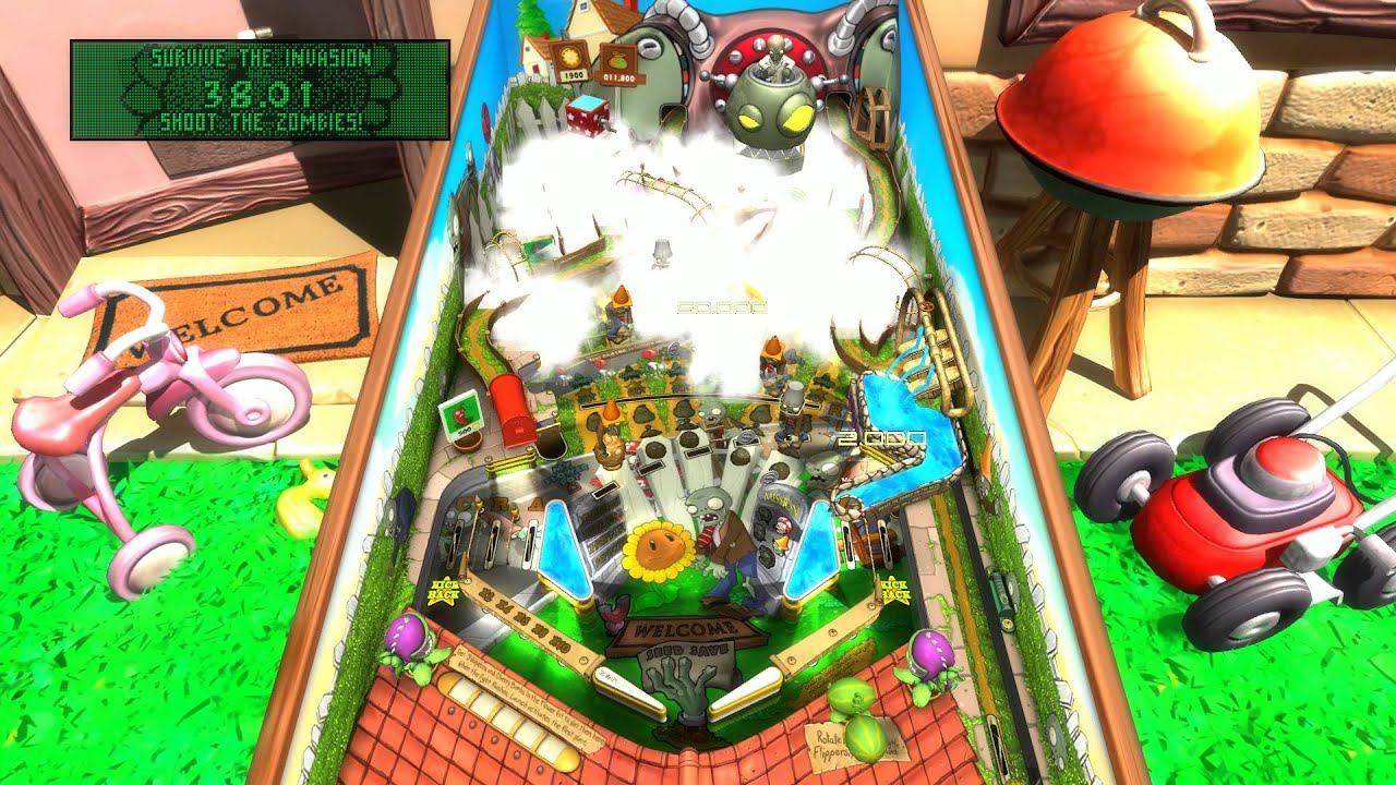 Pinball FX2 - Plants vs Zombies - 236 mil - Part 1/2