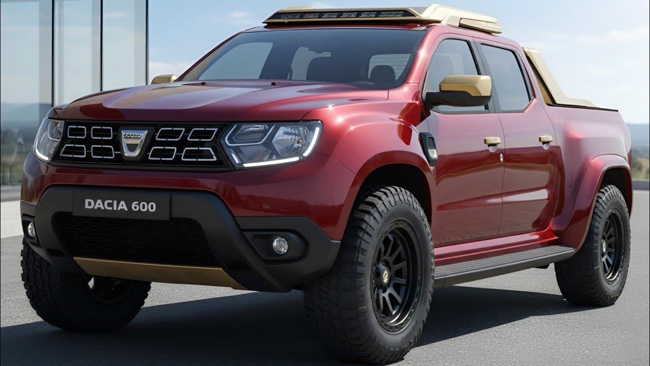 Dacia 600 Pickup 2026 – Der günstigste Pickup des Jahres? 