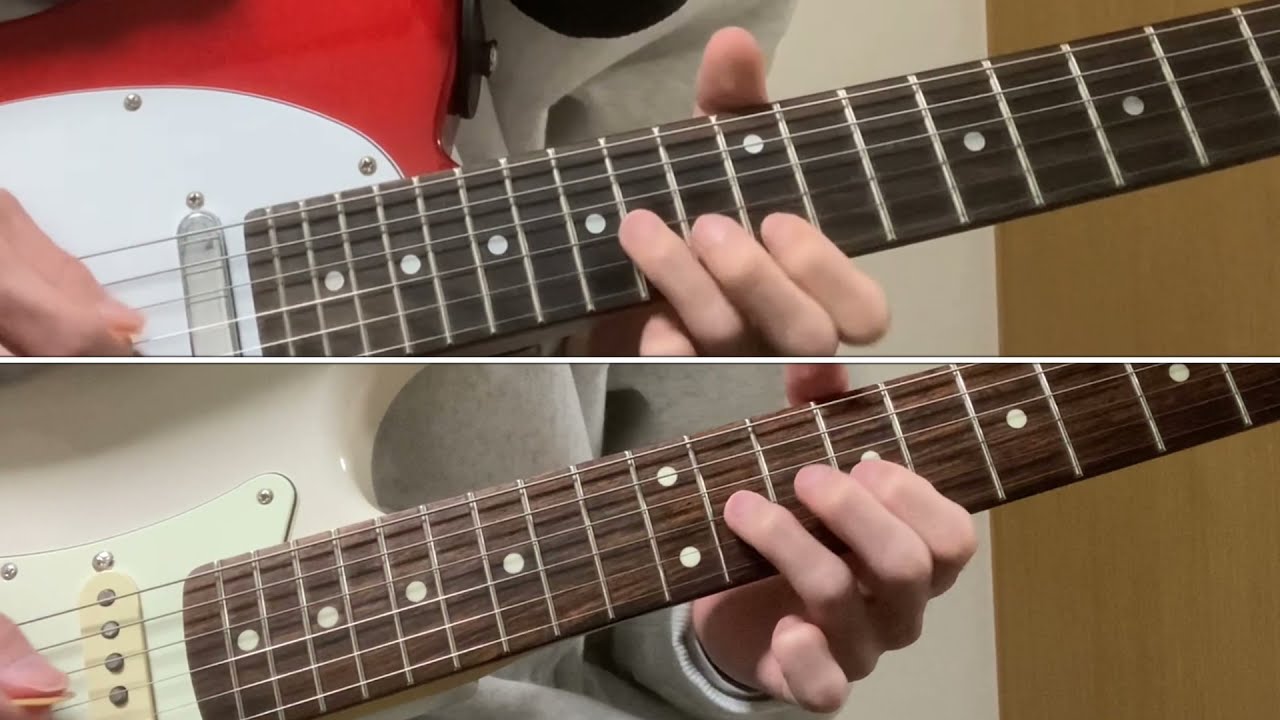 破裂音の朝 / ZAZEN BOYS  ギター弾いてみた【guitar cover】