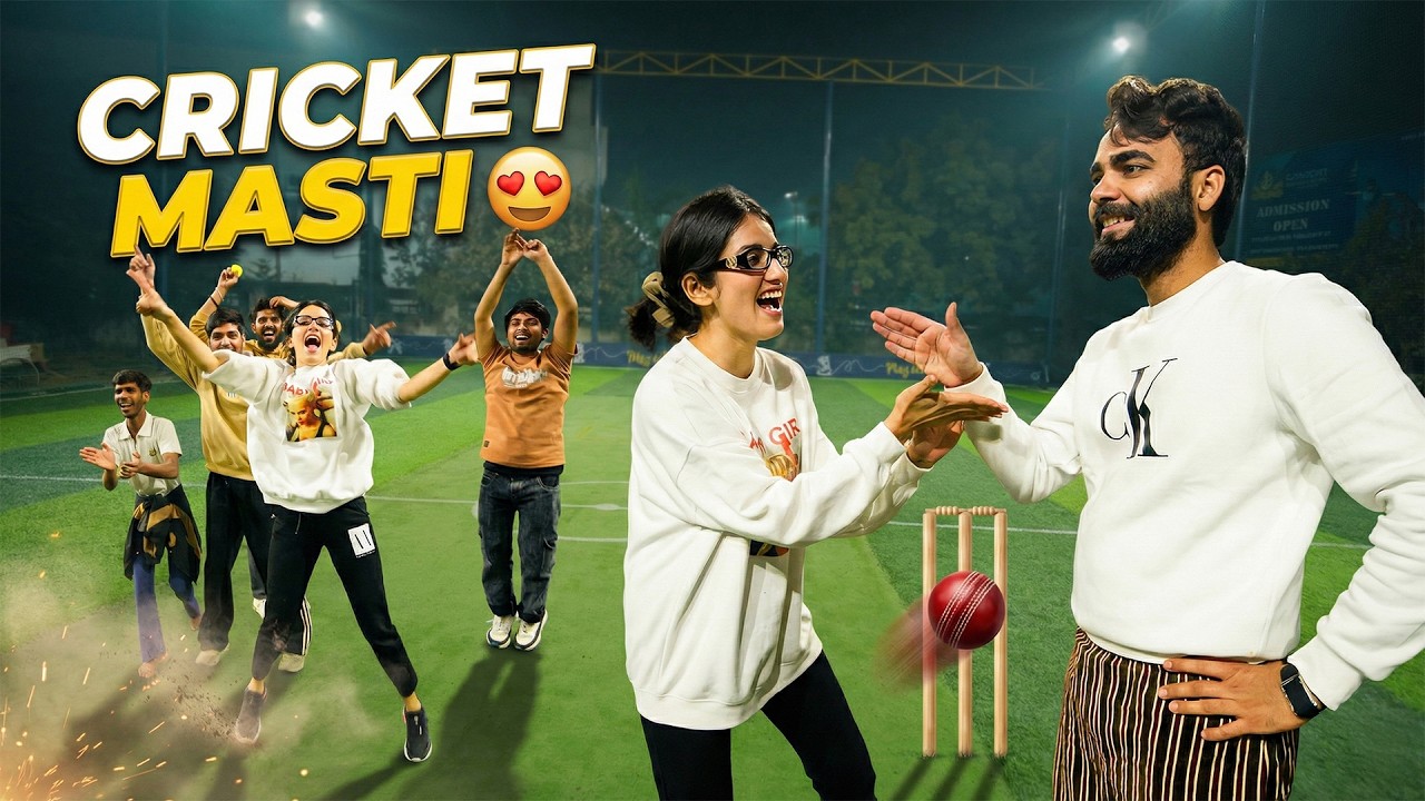 Fun box cricket match with team lakhneet