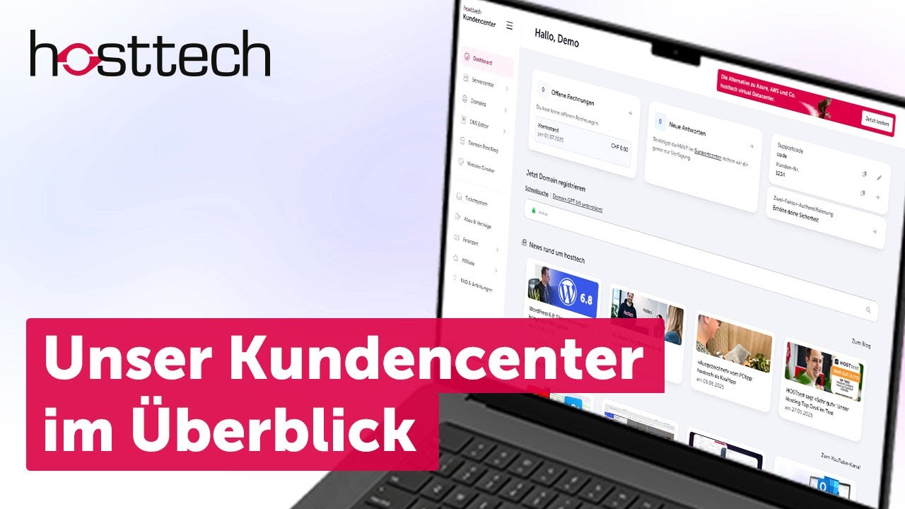 Kundencenter &Uuml;bersicht