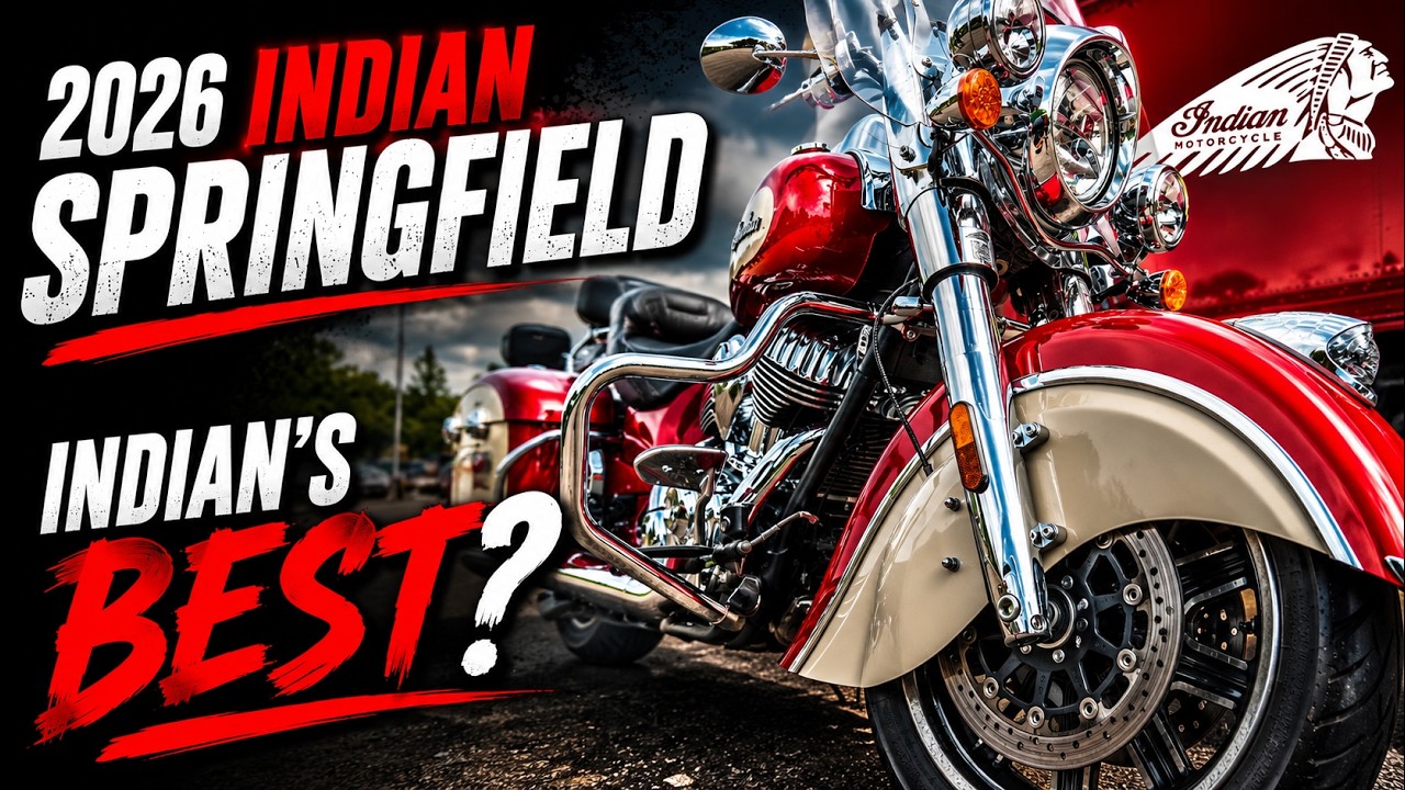 ЛУЧШИЙ МОТОЦИКЛ Indian? Обзор первой поездки на Indian Springfield 2026 года
