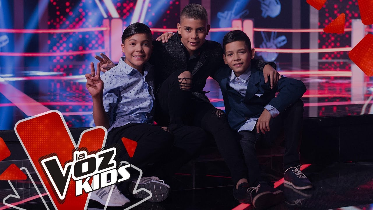 &Oacute;scar I, Nicol&aacute;s y Daniel cantan Ok &ndash; Batallas | La Voz Kids Colombia 2019