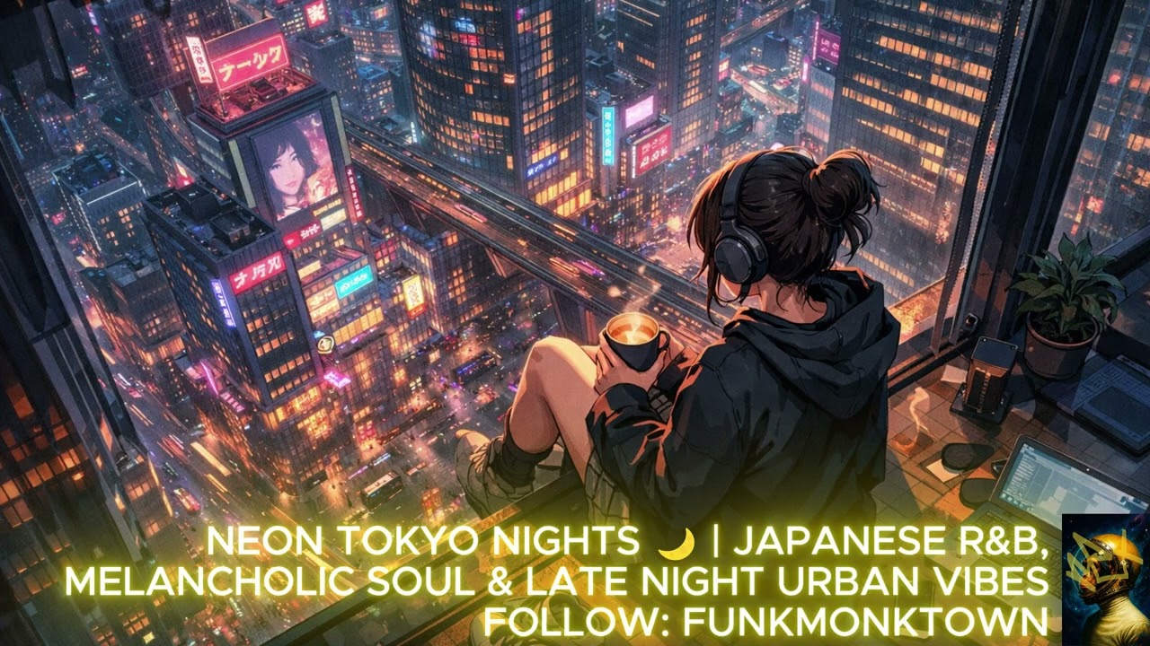 NEON TOKYO NIGHTS 🌙 | JAPANESE R&B, MELANCHOLIC SOUL & LATE NIGHT URBAN VIBES
