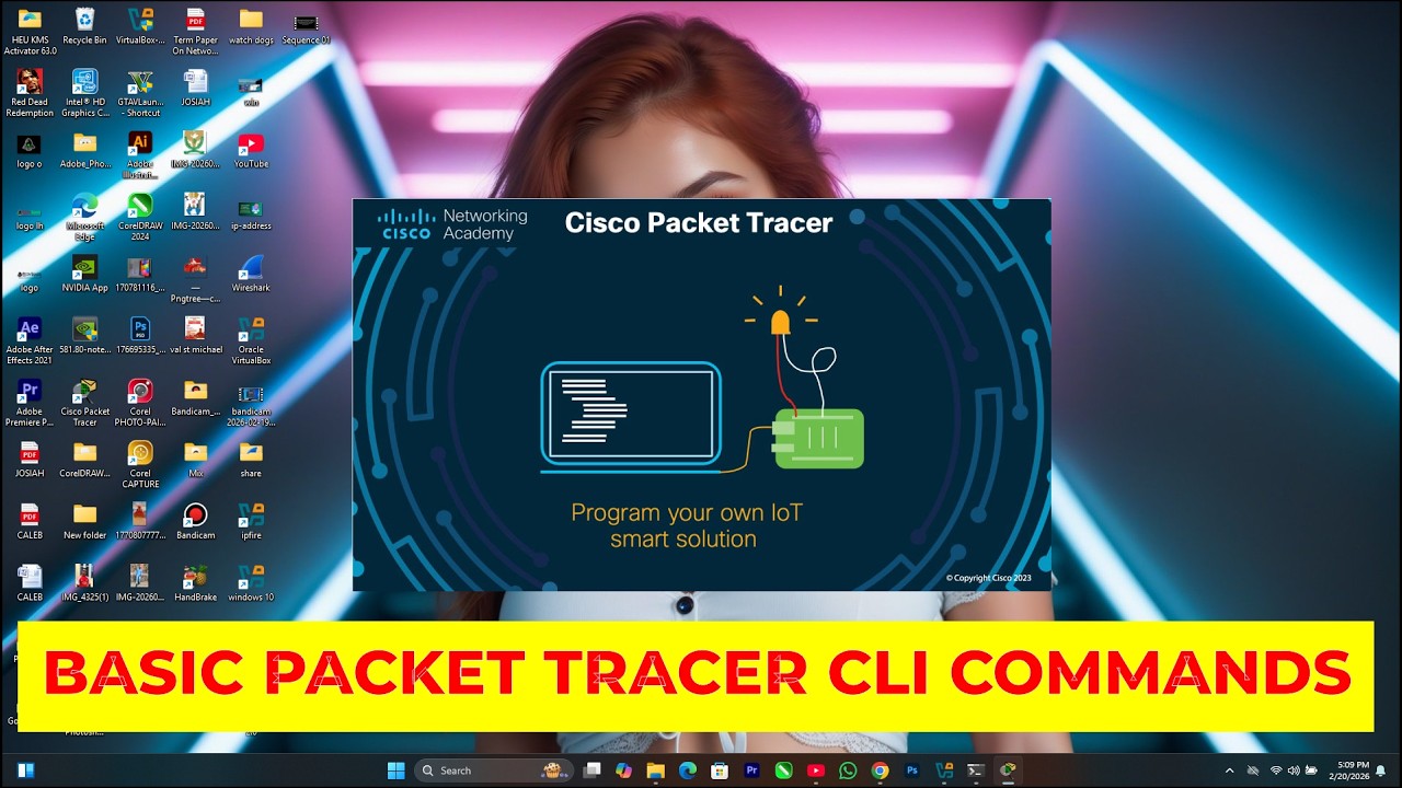 Cisco packet tracer cli commands #cisco #cybersecurity #tutorial