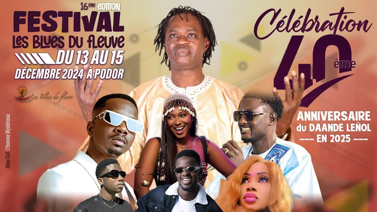 16 eme edition festival des blues du fleuve 2e jour chez Baaba Maal