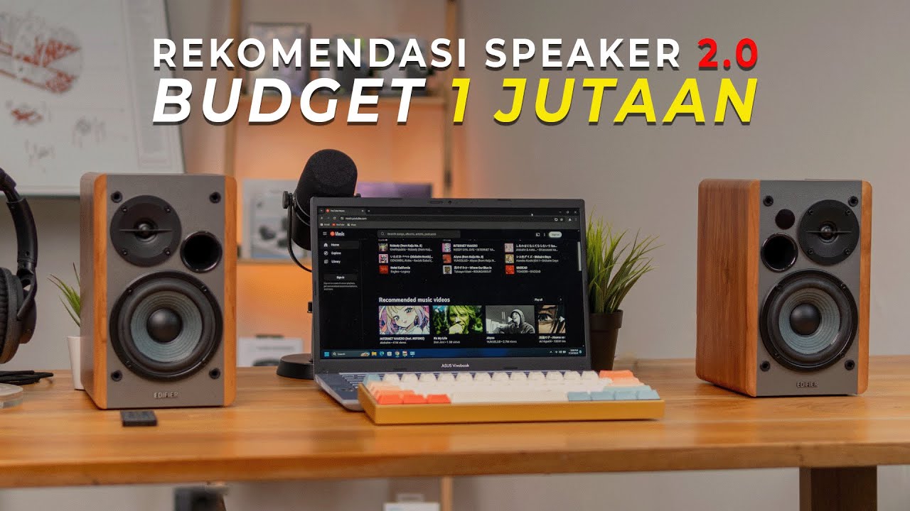 Rekomendasi Speaker 2.0 Budget 1 Jutaan Review Edifier R1280 db