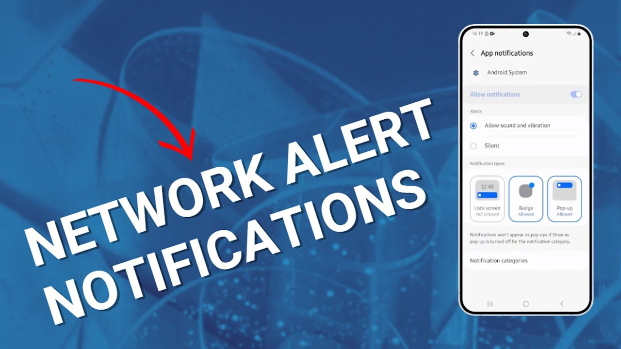 How to Turn On/Off Network Alert Notifications On Galaxy S25
