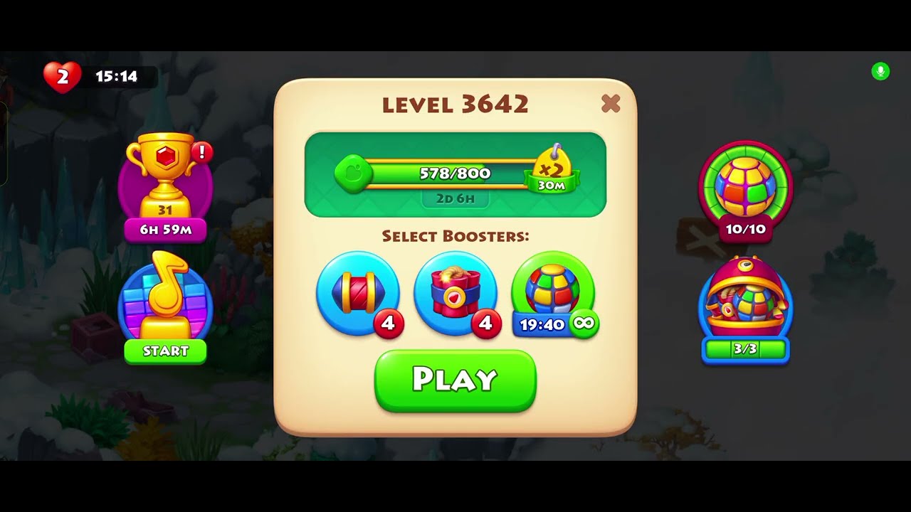 Township amazing game level 3642