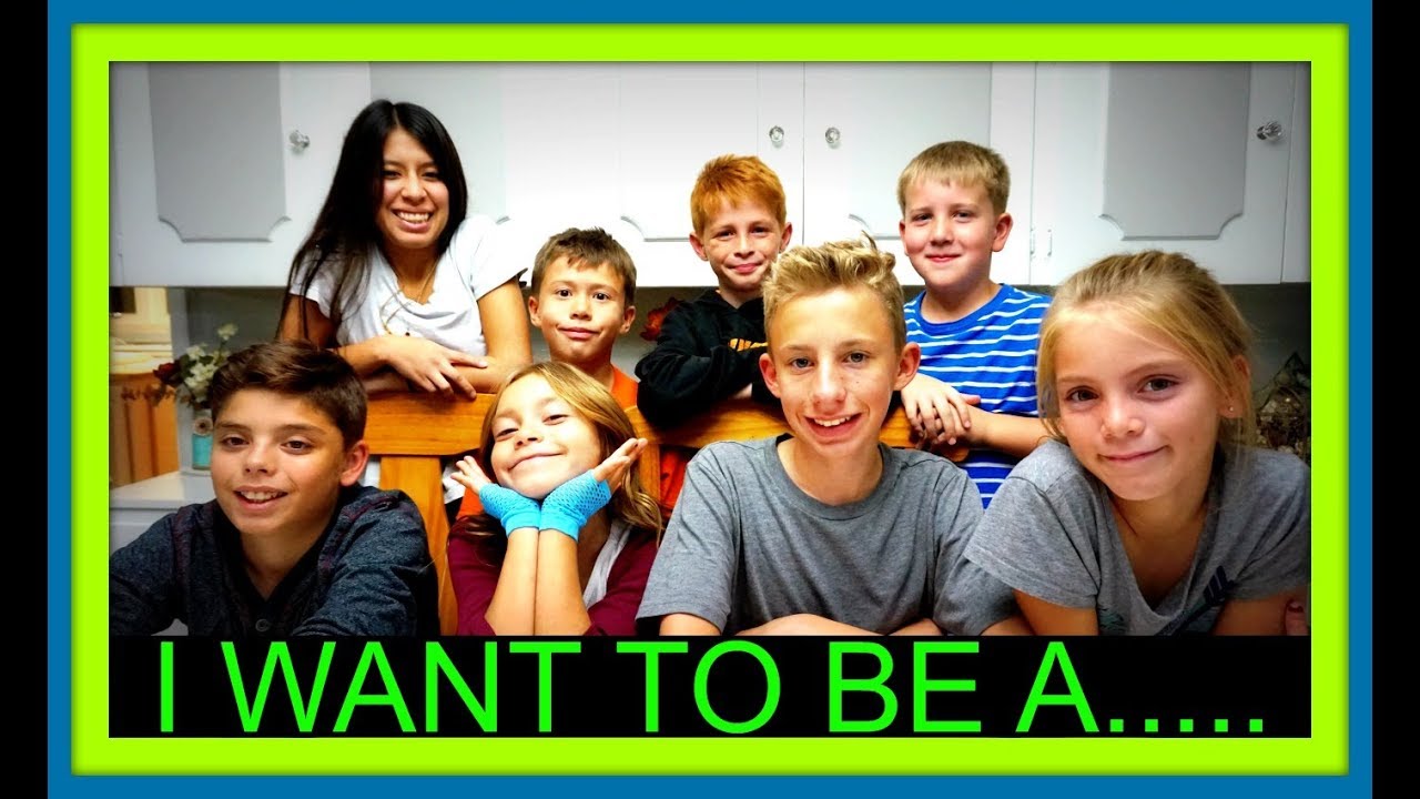 I WANT TO BE A...! | AUBREY'S BIRTHDAY!
