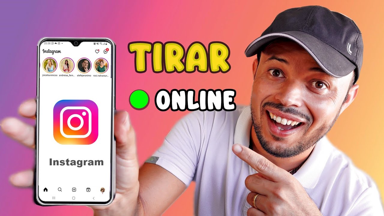 Como Tirar o Online do Instagram